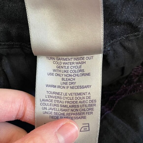 NOT YOUR DAUGHTERS JEANS NYDJ Barbara Bootcut Jeans Dark Wash Five Pocket sz 10 - Picture 10 of 16